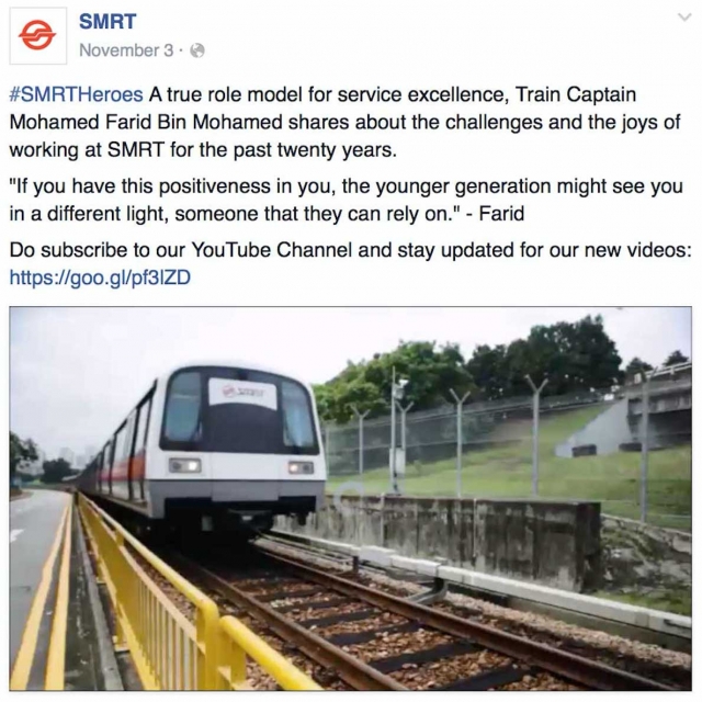 SMRT interview of its employees